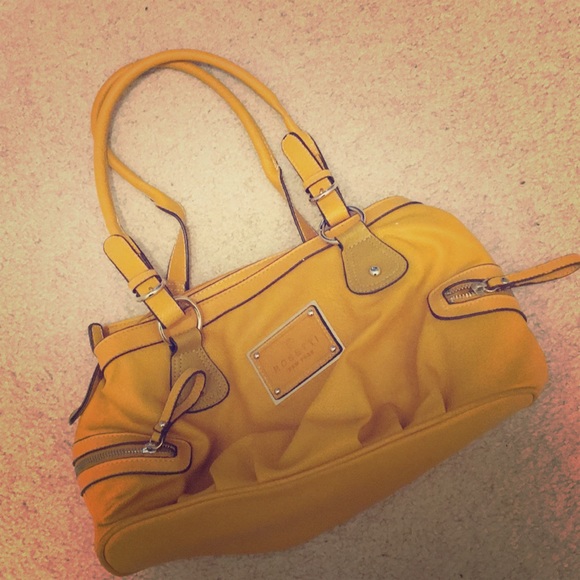 mustard yellow purse